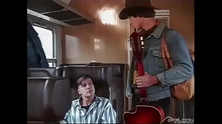 Daniel Valent wraps his lips far Leo Husek's uncut cock.